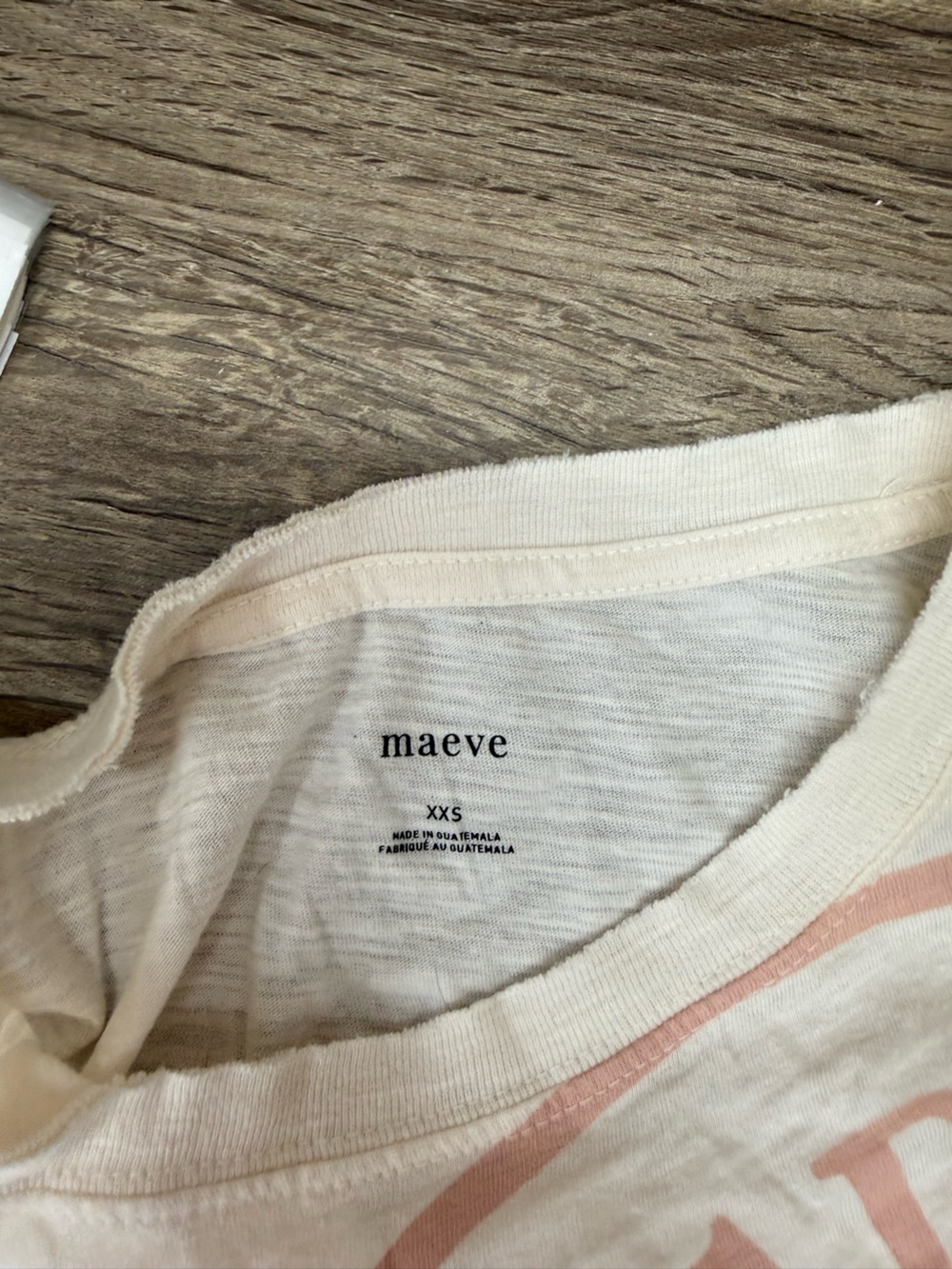 Maeve/Anthropologie
Waterfront Graphic Tee in Ivory
Size xxs - Picture 4 of 5